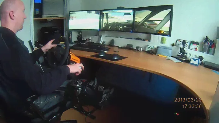 Fanatec GT3RS v2, Fanatec Clubsport pedals, Thrustmaster TH8RS Shifter