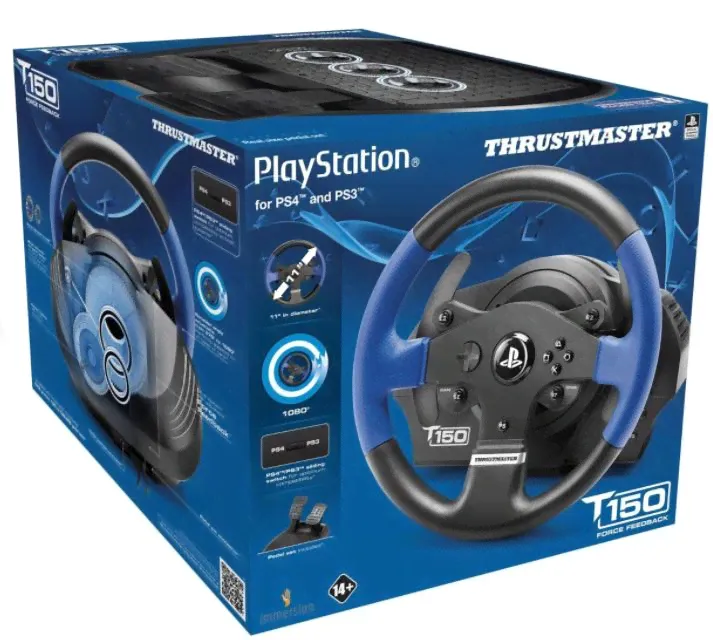Руль Thrustmaster T150 RS EU Version для PS4-0