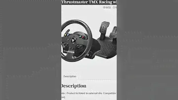 Thrustmaster TMX Racing wheel. Check Description
