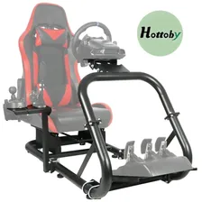 Hottoby Racing Simulator Cockpit Wheel Stand Fit Logitech G920 G29 thrustmaster