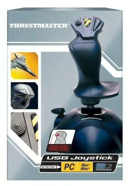 ThrustMaster Джойстик ThrustMaster Worldwide Version, черный игровые манипуляторы-3