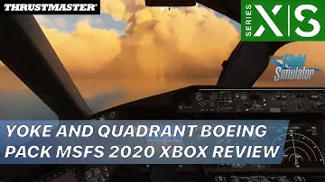 XBOX Series Review / TCA Yoke Boeing Edition / MSFS 2020