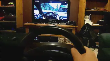 DRIVECLUB and Thrustmaster T100 wheel