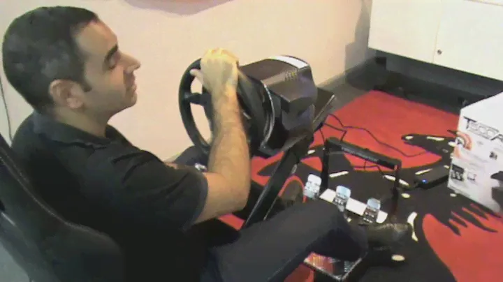 Thrustmaster T500 RS unboxing at The Gamesmen