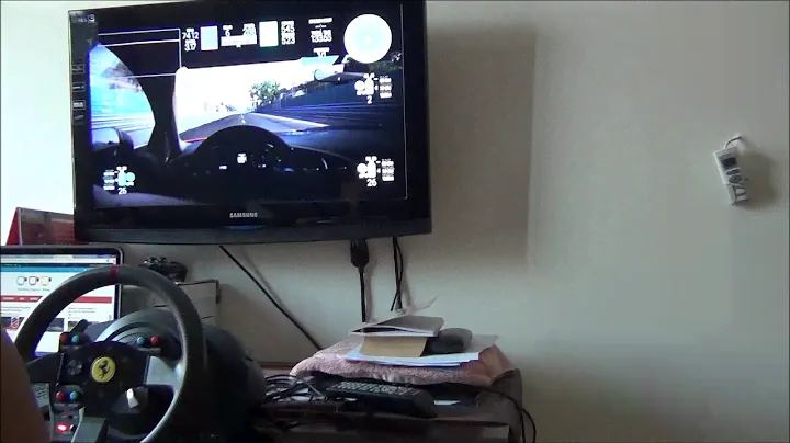 Thrustmaster T300 Ferrari GTE - Centre Spring Fights Wheel To Centre