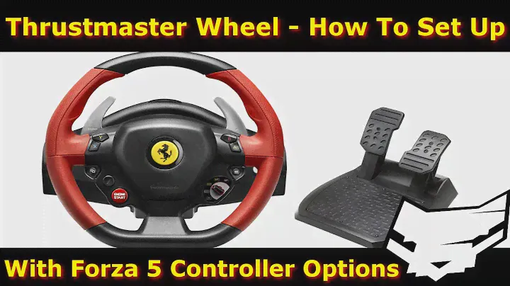 Thrustmaster Ferrari 458 Spider Wheel Setup + Forza 5 Settings