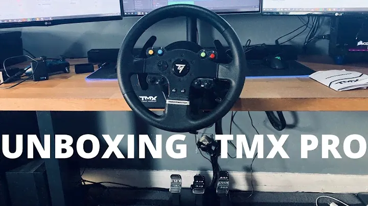 ОБЗОР гоночного руля Thrustmaster TMX PRO с силовой обратной связью! - РАСПАКОВКА