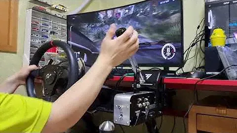 WRC 10 - Thrustmaster TSS H.B＋ TEST.