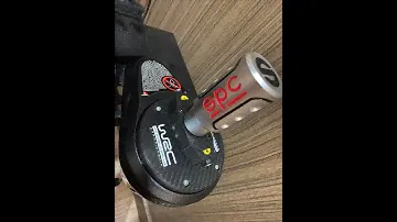 Sparco shift knob unboxing and install on a Thrustmaster TH8A