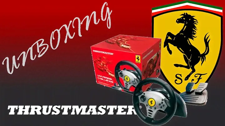 Ferrari Universal Challenge Racing Wheel - Unboxing Animado