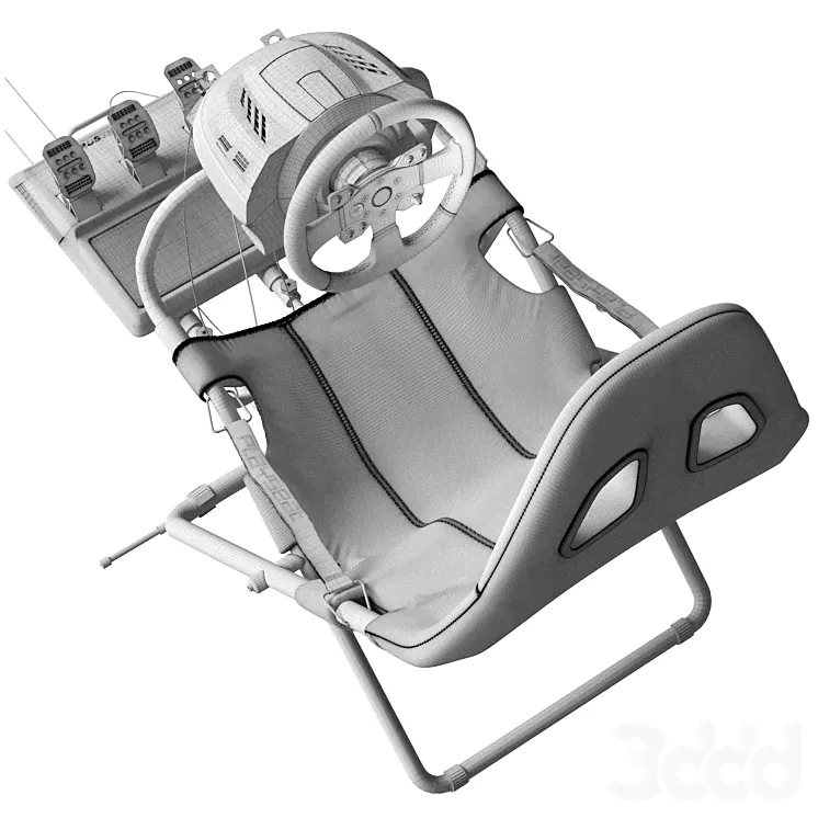Playseat Thrustmaster T300 - Компьютеры, электроника - 3D модель-2