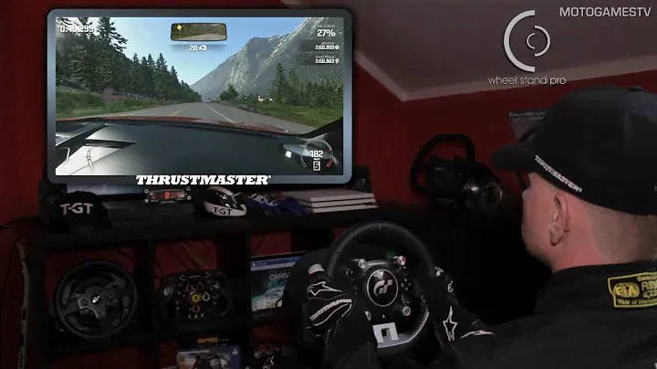 DriveClub - Wheel Stand Pro with Thrustmaster T-GT Wheel Gameplay