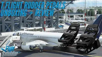 The best cheap rudder pedals? T.Flight Rudder Pedals Unboxing + Review