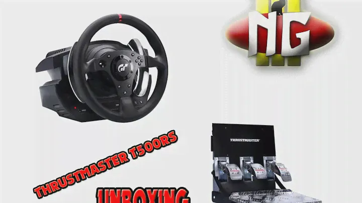 Открываем коробку -Thrustmaster T500RS - Unboxing