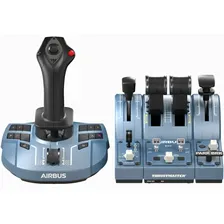 Джойстик Thrustmaster TCA Captain Pack Airbus X Edition (4460217), USB, син, за PC/Microsoft Xbox One/Microsoft Xbox Series X|S