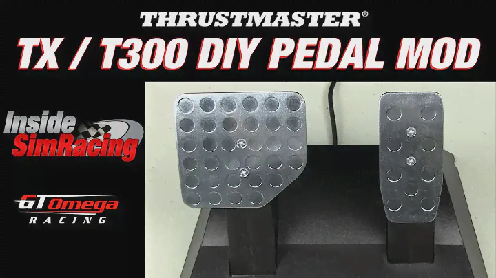 DIY Thrustmaster TX / T300 Brake Pedal Mod for $10