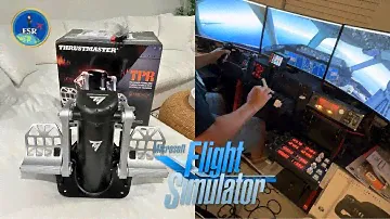 Thrustmaster Pendular Rudder Pedals Unboxing & Setup