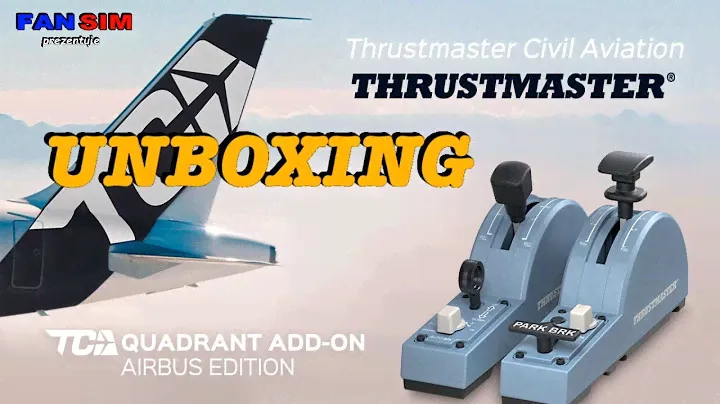 Thrustmaster TCA Quadrant ADD-ON AIRBUS EDITION 🎁 UNBOXING - UPDATE STANOWISKA VOL.4