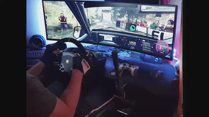 Dirt Rally 2.0 Samsung C49HG90 Thrustmaster TS PC Racer