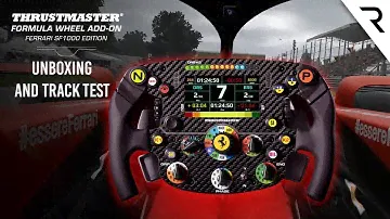 UNBOXING: Thrustmaster Ferrari SF1000 F1 replica sim racing wheel