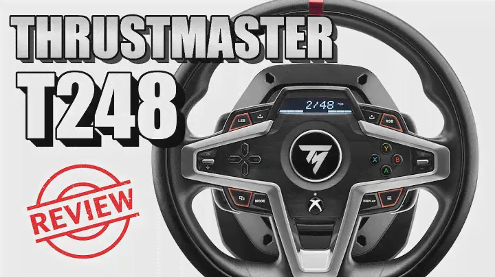 THRUSTMASTER T248 REVIEW | New Best Wheel for Simulations Games?