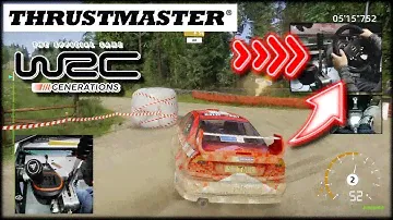 【TH8S】Mitsubishi Lancer Evo V WRC Estonia / Thrustmaster H-Shifter + Wheel WRC Generations gameplay