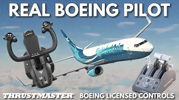 Настоящий пилот Боинга | Thrustmaster TCA Boeing Хомут и дроссельная заслонка | Первый взгляд и впечатление