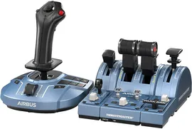 Thrustmaster TCA Captain Pack X Airbus Edition Airbus Sidestick &amp; Throttle Quadrant, 4 сменных модуля кнопок на головке джойстика, официально лице
