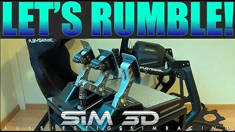 AussieStig Reviews SIM 3D's Rumble Motor Kit For The Thrustmaster T-LCM Load Cell Pedals