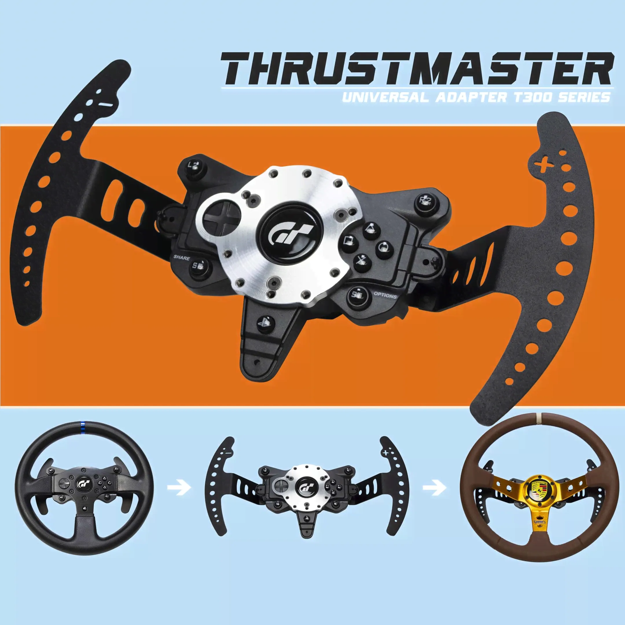 Адаптер для спортивных рулей Thrustmaster T300
