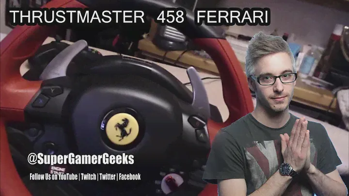 SGG - Setup and Review Thrustmaster 458 Ferrari Wheel (XboxOne)