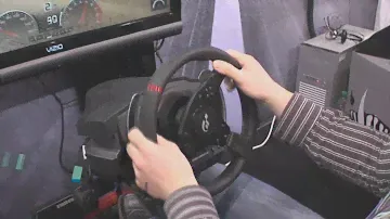 Thrustmaster T500 RS Racing Wheel HANDS-ON (CES 2011)