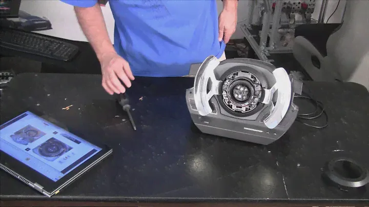 Thrustmaster T500RS Static Paddle Shifter Removal -- Factory Approved