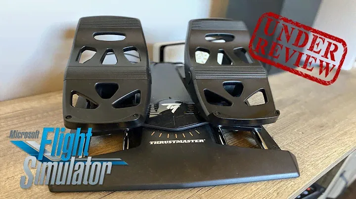 Thrustmaster T.Flight Rudder Pedals: In-Depth Unboxing, Review, and First Impressions!