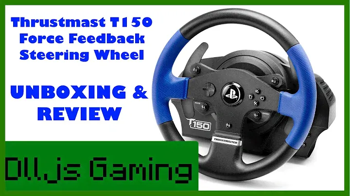 Unboxing the Thrustmaster T150 Force Feedback Steering Wheel + Review