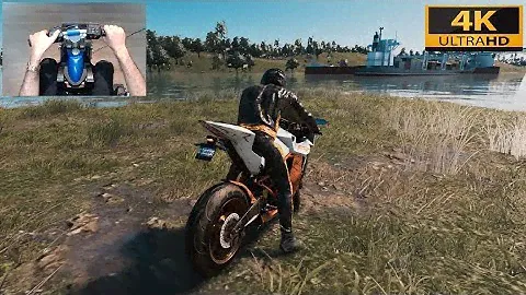 The Crew 2 - KTM 1190 RC8 R - Test Drive with THRUSTMASTER FREESTYLER BIKE HANDLEBAR - 1080p60FPS