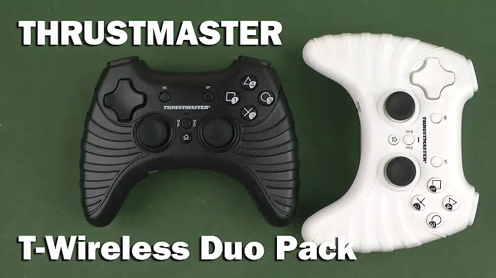 Распаковка Thrustmaster T-Wireless Duo Pack