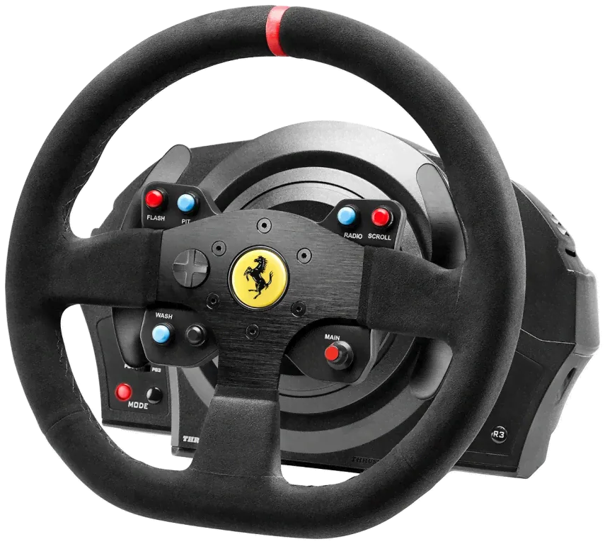 Комплект Thrustmaster T300 Ferrari Integral Racing Wheel Alcantara Edition, черный